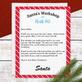 Personalisierter Weihnachtsbrief Antwort vom Weihn