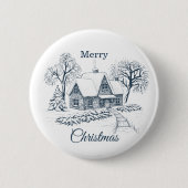 Personalisierter Weihnachtsbutton – Maßgeschneider Button (Vorderseite)
