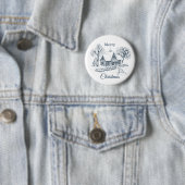 Personalisierter Weihnachtsbutton – Maßgeschneider Button (Beispiel)