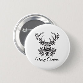 Personalisierter Weihnachtsbutton – Maßgeschneider Button