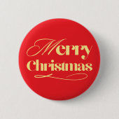 Personalisierter Weihnachtsbutton – Maßgeschneider Button (Vorderseite)