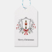 Personalisierter Weihnachtsernährstoff Geschenkanhänger (Vorderseite)