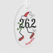 Personalisierter Weihnachtsfeiertag 26.2 Funny Mar Ornament (Vorderseite)