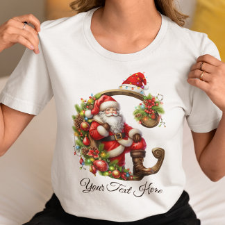 Personalisierter Weihnachtsfeiertag T-Shirt