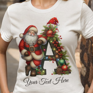 Personalisierter Weihnachtsfeiertag T-Shirt