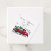 Personalisierter Weihnachtsgeschenk Geschenkanhänger (Beispiel)