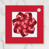 Personalisierter Weihnachtsgeschenk Geschenkanhänger (Rückseite)