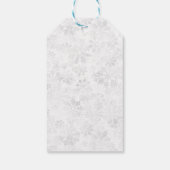 Personalisierter Weihnachtsgeschenk-Tag mit niedli Geschenkanhänger (Rückseite)