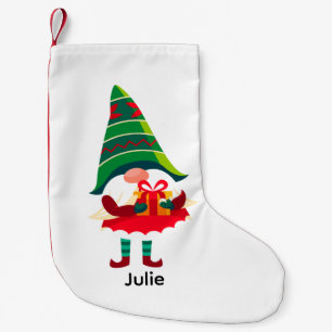 Personalisierter Weihnachtsgnom Holing eine Gesche Kleiner Weihnachtsstrumpf