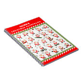 personalisierter Weihnachtskalender Notizblock (Rechte Seite)