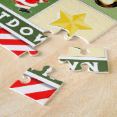 Personalisierter Weihnachtskalender Puzzle (Seite)