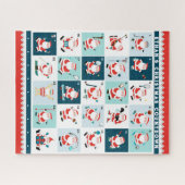 Personalisierter Weihnachtskalender Puzzle (Horizontal)