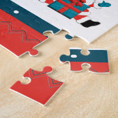 Personalisierter Weihnachtskalender Puzzle (Seite)