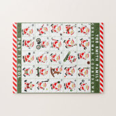 personalisierter Weihnachtskalender Puzzle (Horizontal)