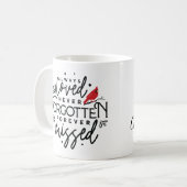 Personalisierter Weihnachtskardinal 13 Kaffeetasse (Vorderseite Links)