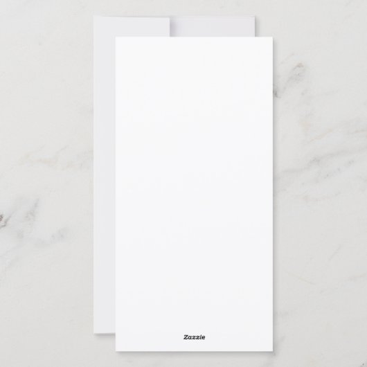 Personalisierter Weihnachtskartenkalender Feiertagskarte (Rückseite)