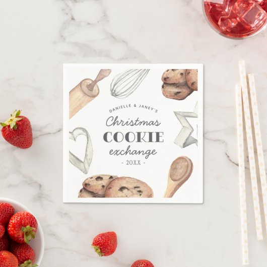 Personalisierter Weihnachtskrümelverkehr Serviette (Beispiel)