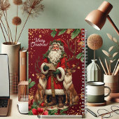 Personalisierter Weihnachtsmann-Brief Nordpol Süße Notizblock