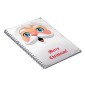 Personalisierter Weihnachtsmann Notizblock (Rechte Seite)