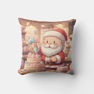 Personalisierter Weihnachtsmann-Süßigkeitenladen-T Kissen