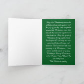 Personalisierter Weihnachtsmann und Freunde Weihna Karte (Innenseite)