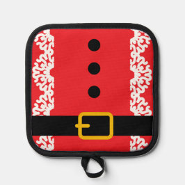 Personalisierter Weihnachtsmann Weihnachten  Topflappen
