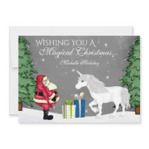 Personalisierter Weihnachtsmarkt und Einhornweihwo