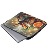 Personalisierter Weihnachtsmarkt Weinwanderwege Ma Laptopschutzhülle (Vorne Knopf)