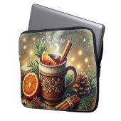 Personalisierter Weihnachtsmarkt Weinwanderwege Ma Laptopschutzhülle (Vorderseite Links)