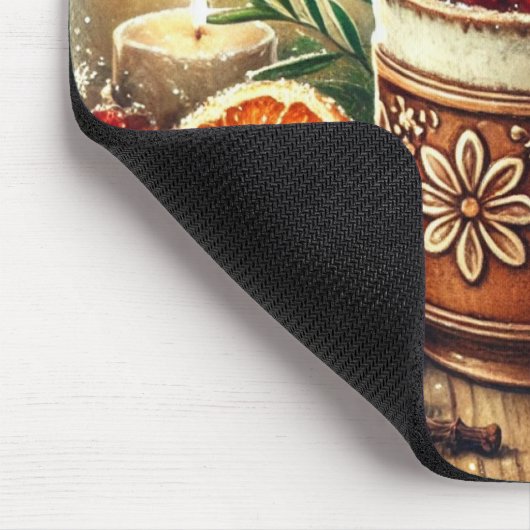 Personalisierter Weihnachtsmarkt Weinwanderwege Ma Mousepad (Ecke)