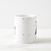 Personalisierter Weihnachtsmonogramm-A-Tasse Kaffeetasse (Mittel)