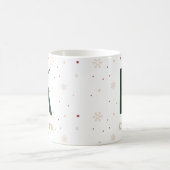 Personalisierter Weihnachtsmonogramm-K-Tasse Kaffeetasse (Mittel)