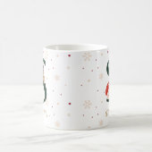 Personalisierter Weihnachtsmonogramm-S-Tasse Kaffeetasse (Mittel)