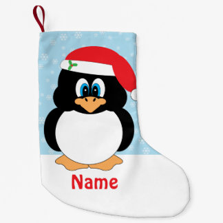 Personalisierter WeihnachtsPenguin Kleiner Weihnachtsstrumpf