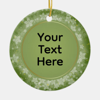 Personalisierter Weihnachtsschlüssel Keramik Ornament