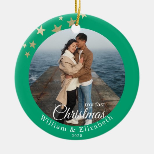 Personalisierter Weihnachtsschmuck (Vorne)