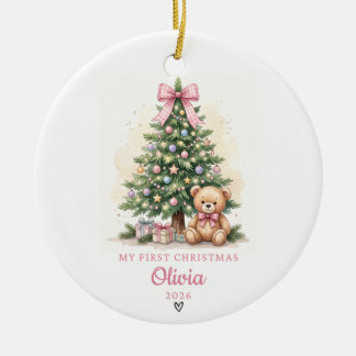 Personalisierter Weihnachtsschmuck für Babys erste