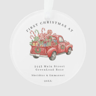 Personalisierter Weihnachtsschmuck für das neue Zu Ornament