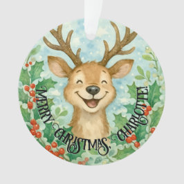 Personalisierter Weihnachtsschmuck Ornament