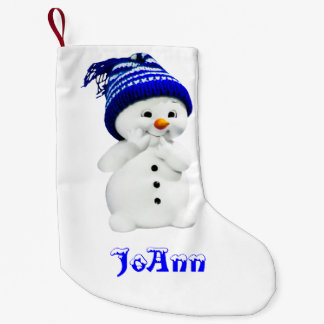 Personalisierter Weihnachtsschnee Kleiner Weihnachtsstrumpf
