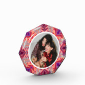 Personalisierter Weihnachtssternspass Jolly Red Li Fotoblock (Links)