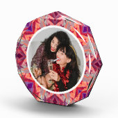 Personalisierter Weihnachtssternspass Jolly Red Li Fotoblock (Rechts)