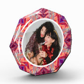 Personalisierter Weihnachtssternspass Jolly Red Li Fotoblock (Links)