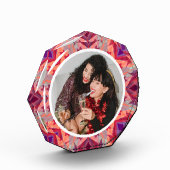 Personalisierter Weihnachtssternspass Jolly Red Li Fotoblock (Links)