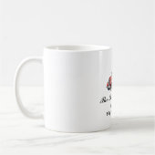 Personalisierter Weihnachtsstopp Kaffeetasse (Links)