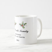 Personalisierter Weihnachtsstopp Kaffeetasse (VorderseiteRechts)