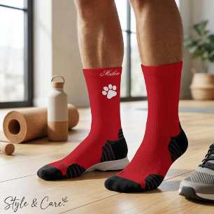 Personalisierter Weihnachtsstrumpf mit individuell Socken