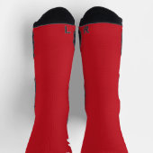 Personalisierter Weihnachtsstrumpf mit individuell Socken (Oben)