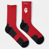 Personalisierter Weihnachtsstrumpf mit individuell Socken (Rechts)