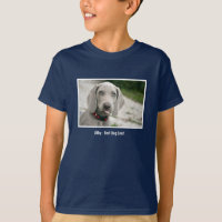 Personalisierter Weimaraner HundeFoto-und